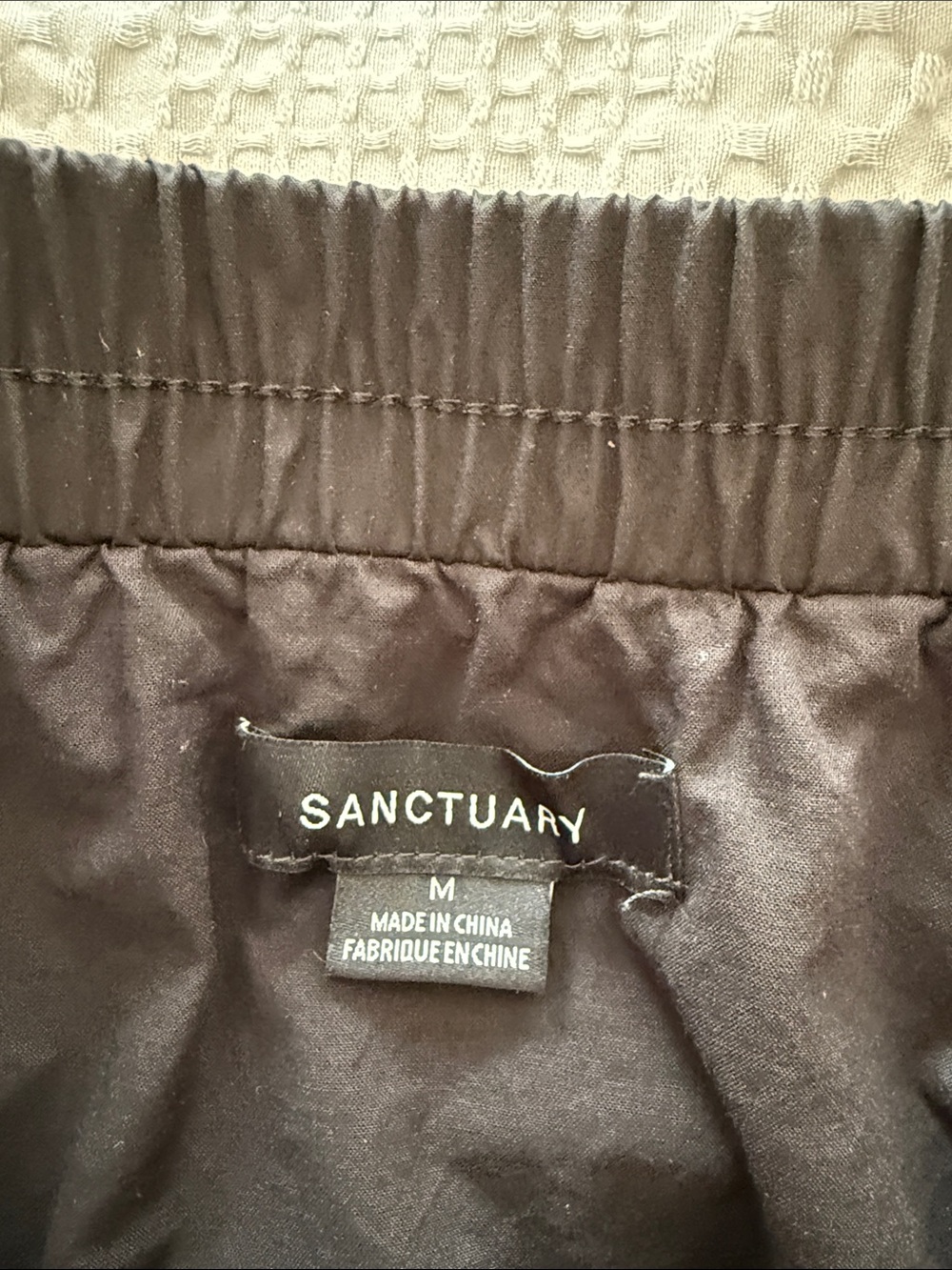 Sanctuary Black A-Line Balloon Midi Skirt - Picture 3 of 4